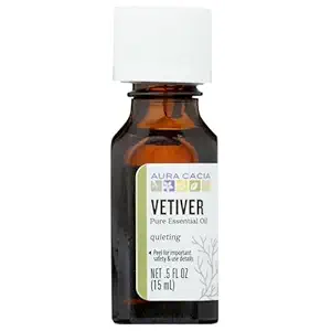 Vetiver Essential Oil, 0.5 FZ