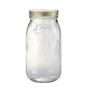 Metal Screw Top Storage Jar, 1 EA
