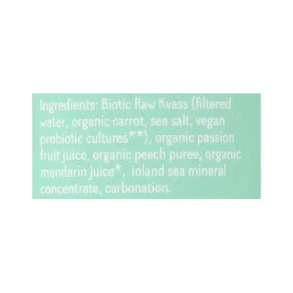Passion Fruit Mandarin Kvass 5