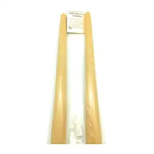 Beeswax 12In Tapers Candle, 2 CT