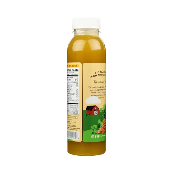 Pineapple Basil Turmeric Juice 2