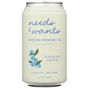Blueberry Jasmine Sparkling Superfruit Tea, 10.5 FZ