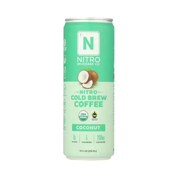 Coconut Nitro Cold Brew Coffee 1