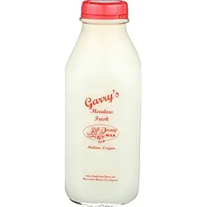 Milk Whole Glass Quart, 32 FZ