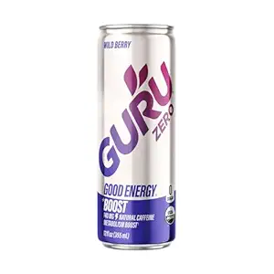 Organic Zero Wild Berry Energy Drink, 12 FZ