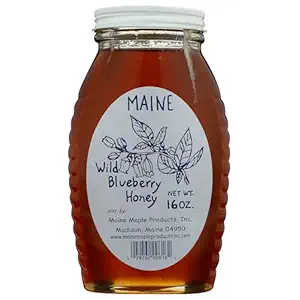 Wild Blueberry Honey, 16 OZ
