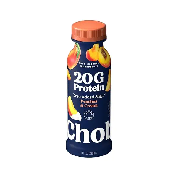 Peaches Cream Protein Drinkable Yogurt, 10 FZ 1