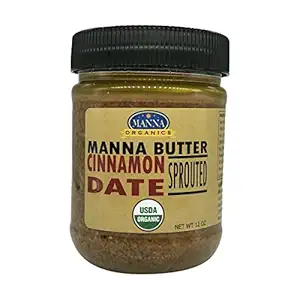 Organic Cinnamon Date Almond Butter, 12 OZ