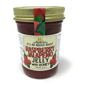 Raspberry Jalapeno Jelly, 8 OZ