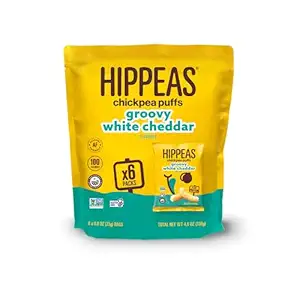 White Cheddar Chickpea Puffs 6 Count, 4.8 OZ