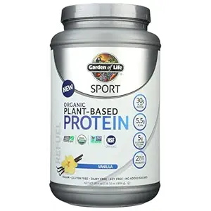 Organic Vanilla Sport Protein Powder, 30.16 OZ