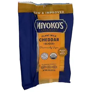 Organic Cultured Cheddar Slices, 8 OZ