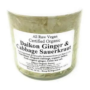 Organic Sauerkraut Daikon Ginger, 16 OZ