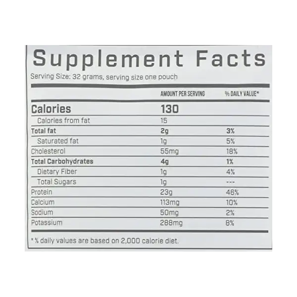 Chocolate Whey Protein Powder Packet, 1.1 OZ 3