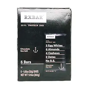 Chocolate Sea Salt Protein Bars 5 Count, 9.1 OZ