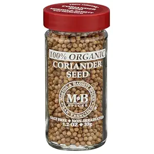 Organic Coriander Seed, 1.2 OZ