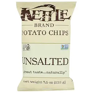 Unsalted Potato Chips, 7.5 OZ