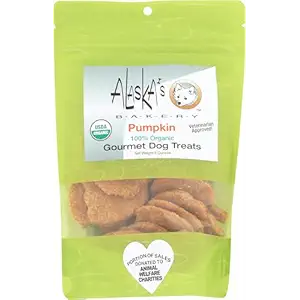 Organic Pumpkin Dog Biscuit, 6 OZ