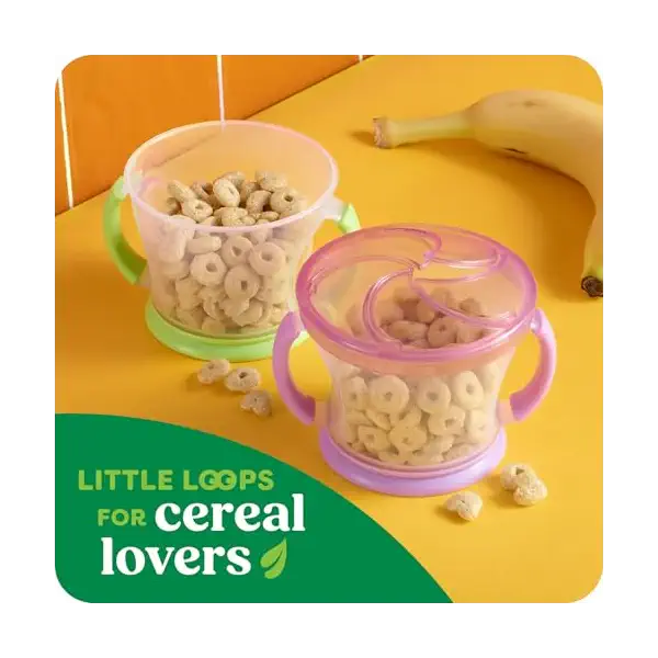 Organic Shapes And Flakes Honey Toasted Cereal, 13.6 OZ 4