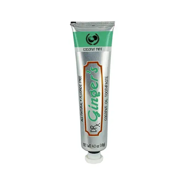 Coconut Mint Coconut Oil Toothpaste 3