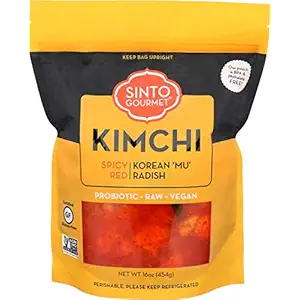 Spicy Red Radish Kimchi, 14 OZ