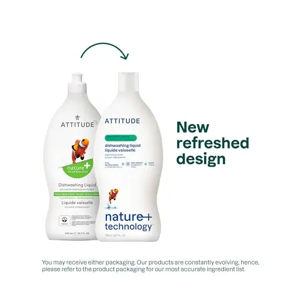 Green Apple & Basil Dishwashing Liquid 2