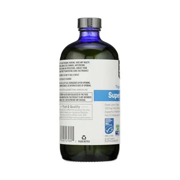 Lemon Omega 3 Liquid, 16 FZ 5