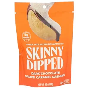 Dark Chocolate Salted Caramel Cashews, 3.5 OZ