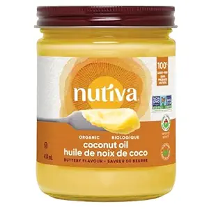 Organic Buttery Refined Coconut Oil, 414 ML