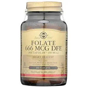 Folate 400 Mcg As Metafolin Tablets, 100 CT
