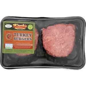 Ground Turkey Thigh Patties, 16 OZ