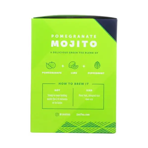 Pomegranate Mojito Green Tea Tin 5
