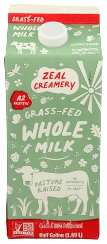 【milk】 Grass Fed Whole Milk, 64 FZ at Whole Foods Market