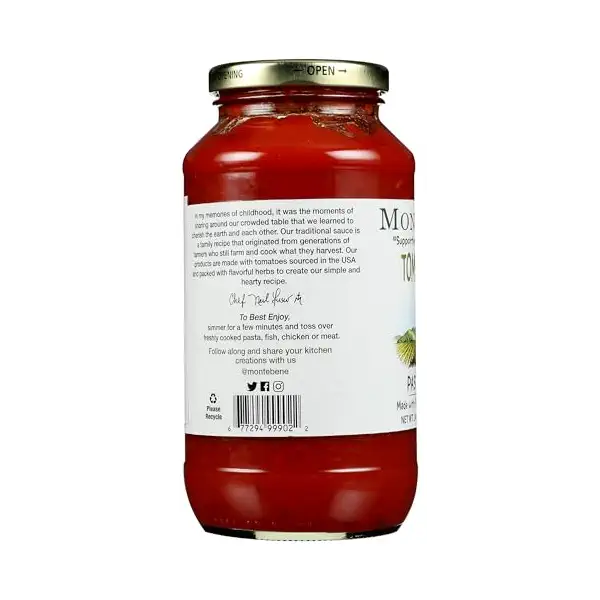 Tomato Basil Pasta Sauce, 24 OZ 6