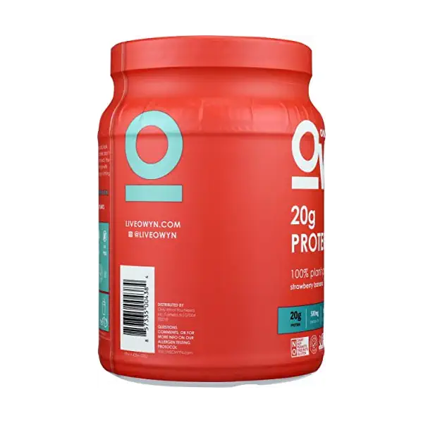 Strawberry Banana Plant Based Protein Powder, 17 OZ 6