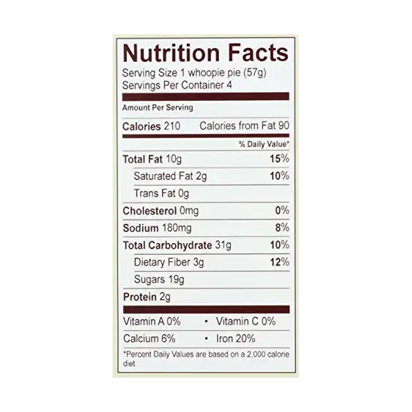 Whoopie Pies Chocolate & Chocolate, 8 OZ 3