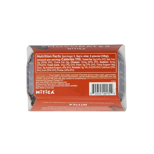 Dark Chocolate Covered Dates, 4.94 OZ 5