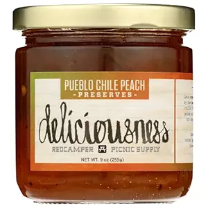 Pueblo Chile Peach Preserves, 9 OZ
