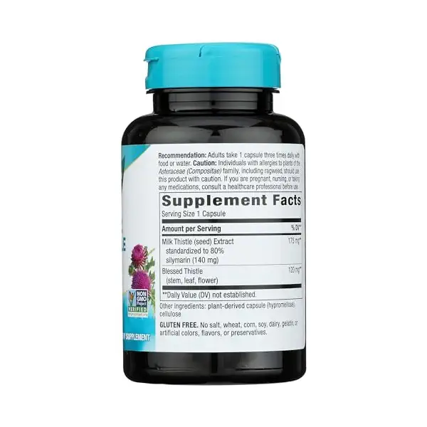 Milk Thistle Capsules, 120 CT 5