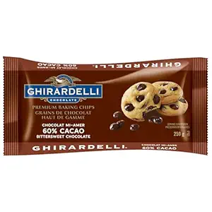 Bittersweet Chocolate Chips, 340 GR