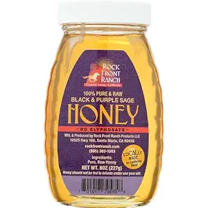 Pure Raw Black & Purple Sage Honey, 8 OZ