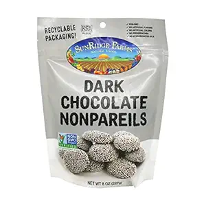 Dark Chocolate Nonpareils, 8 OZ