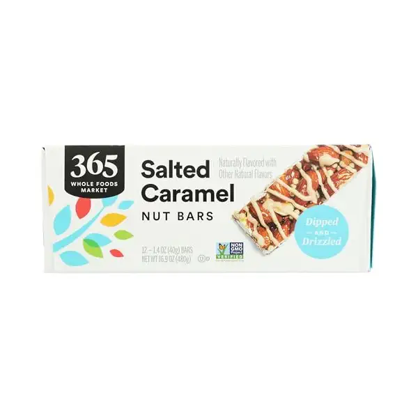 Caramel Almond Nut Bar 12 Count, 1.4 OZ 6