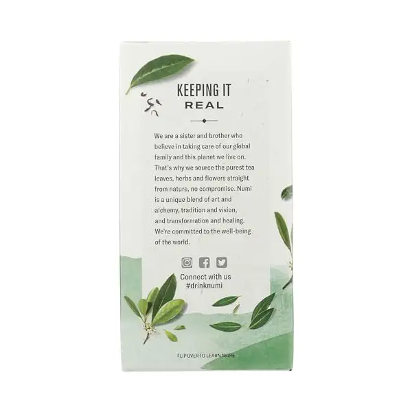 Organic Mate Lemon Green Tea, 18 CT 6