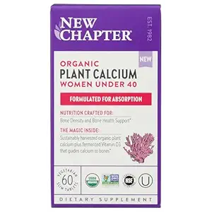 Organic Women Under 40 Plant Calcium, 60 CT