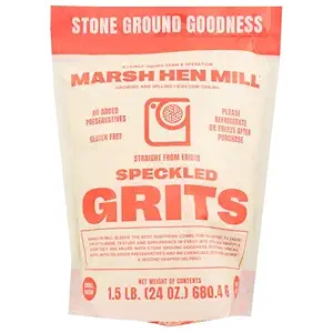 Stone Ground Speckled Grits, 24 OZ