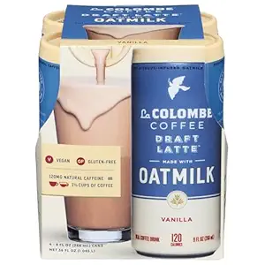Oatmilk Vanilla Draft Latte 4pk, 9 FZ