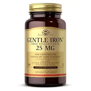 Gentle Iron Vegetable Caps, 180 CT