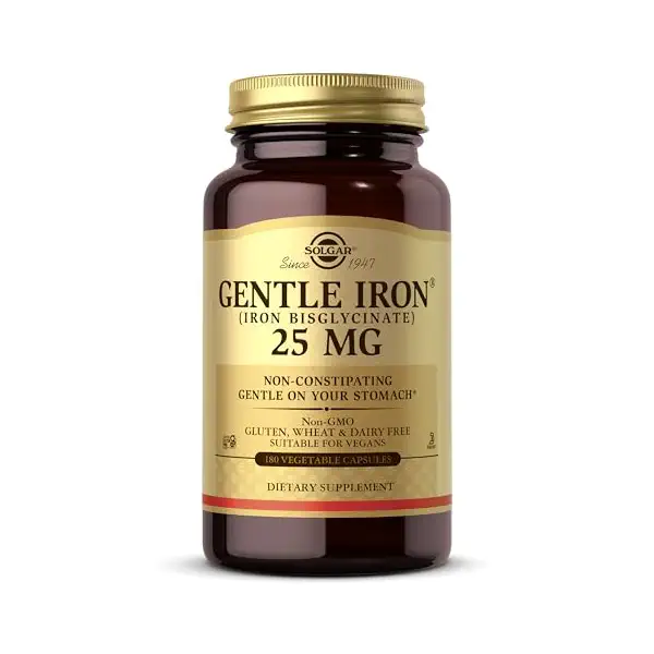 Gentle Iron Vegetable Caps, 180 CT 1