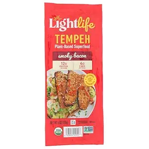 Organic Tempeh Smoky Bacon, 6 OZ